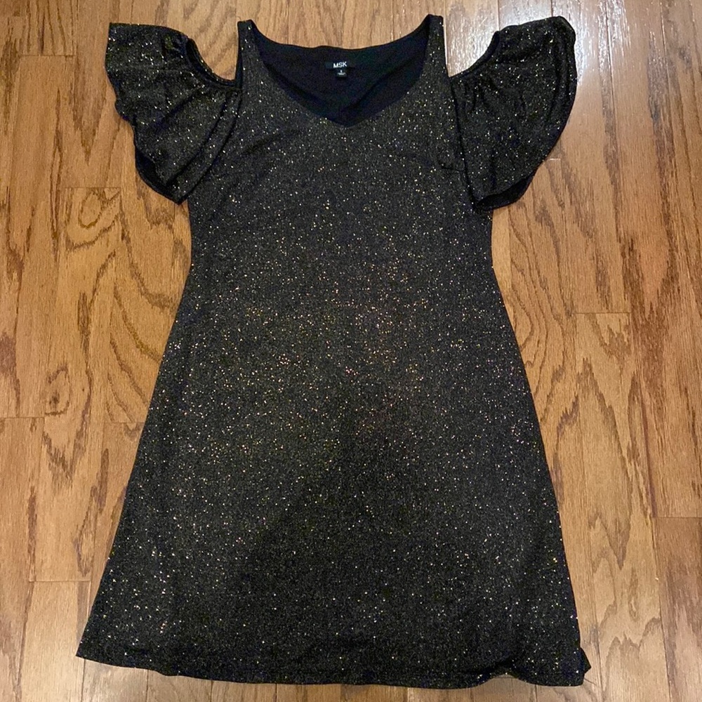 Gold Sparkle Dress - 6